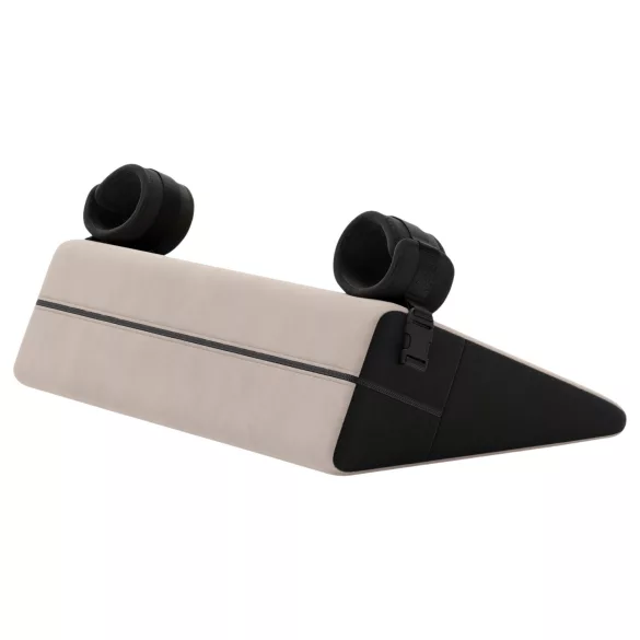 Liberator Bondage - elegante cuscino sessuale di posizionamento con manette (bianco)