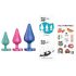 ROMP Luster - set di allenamento anale (3 pezzi)