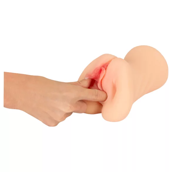 Nature Skin - masturbatore vaginale e orale (color carne)