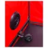 Secretdome - cabina del sesso BDSM con aperture (nero)