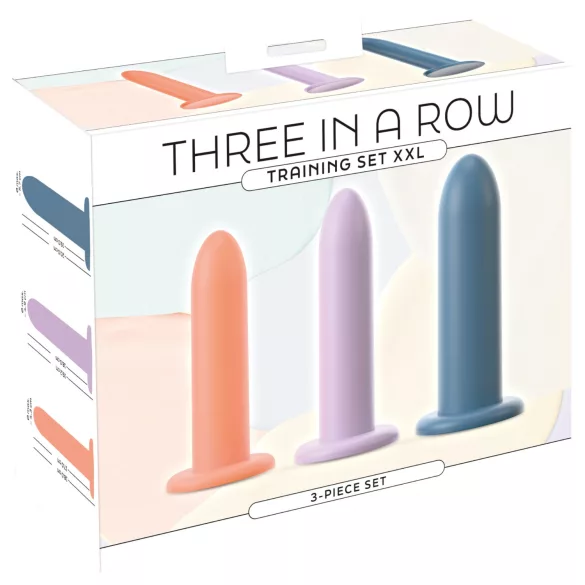 You2Toys - Three in a Row - set di dildo per allenamento - 3 pz (colorato)