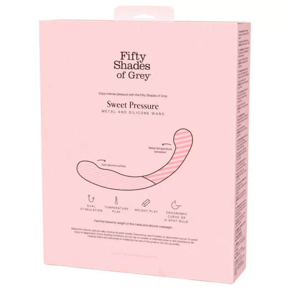 Fifty Shades of Grey - dildo doppio - silicone nero