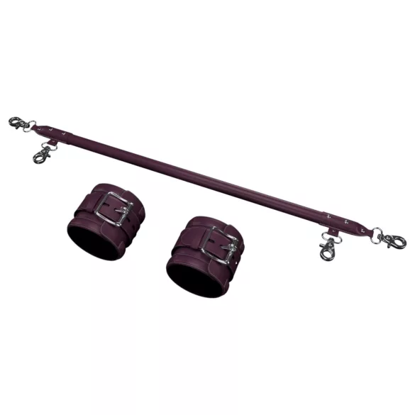Fifty Shades of Grey - divaricatore gambe con polsini caviglia - viola