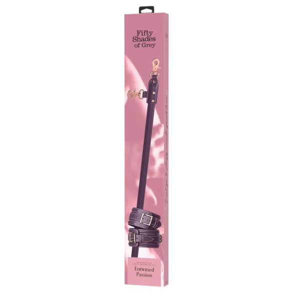 Fifty Shades of Grey - divaricatore gambe con polsini caviglia - viola