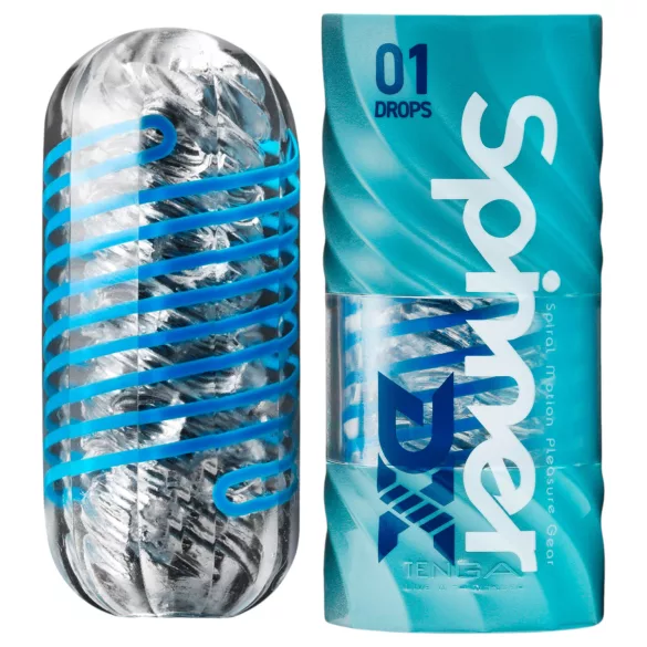 TENGA Spinner DX - masturbatore (trasparente)