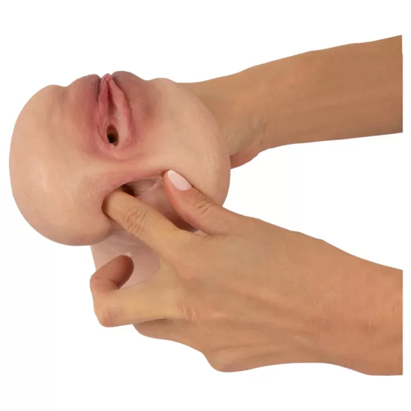 Realistixxx Real Stroker - vagina realistica e masturbatore anale (color carne)