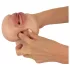 Realistixxx Real Stroker - vagina realistica e masturbatore anale (color carne)