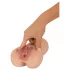 Realistixxx Real Stroker - vagina realistica e masturbatore anale (color carne)