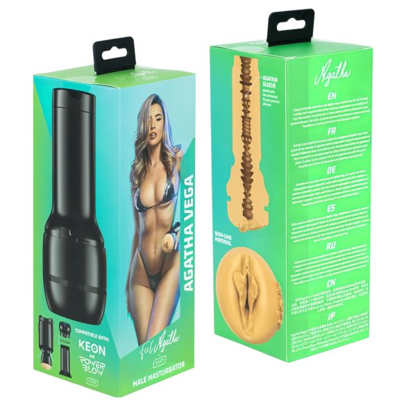 Kiiroo Agatha Vega - masturbatore vaginale - compatibile PowerBlow