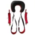Bad Kitty - supporto per cosce con cuscino per il collo (nero)