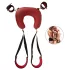 Bad Kitty - supporto per cosce con cuscino per il collo (nero)