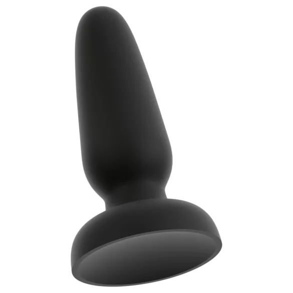 Black Velvets - plug anale in silicone con ventosa (nero) - S