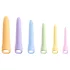 You2Toys Six in a Row 2.0 - Set di 6 dildo e dilatatori in silicone (colorati)