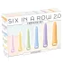 You2Toys Six in a Row 2.0 - Set di 6 dildo e dilatatori in silicone (colorati)