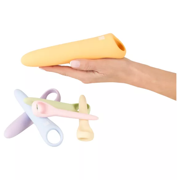 You2Toys Six in a Row 2.0 - Set di 6 dildo e dilatatori in silicone (colorati)