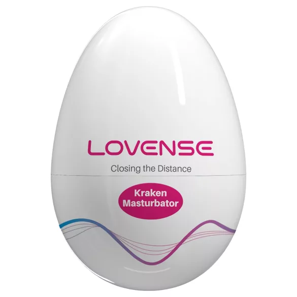 LOVENSE Kraken - ovetto masturbatore - 1 pz (bianco)