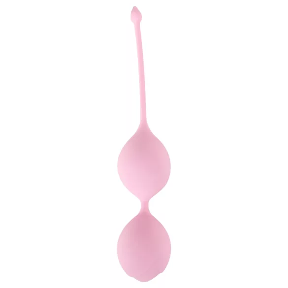 Cuties - palline geisha in silicone a doppia sfera (rosa)