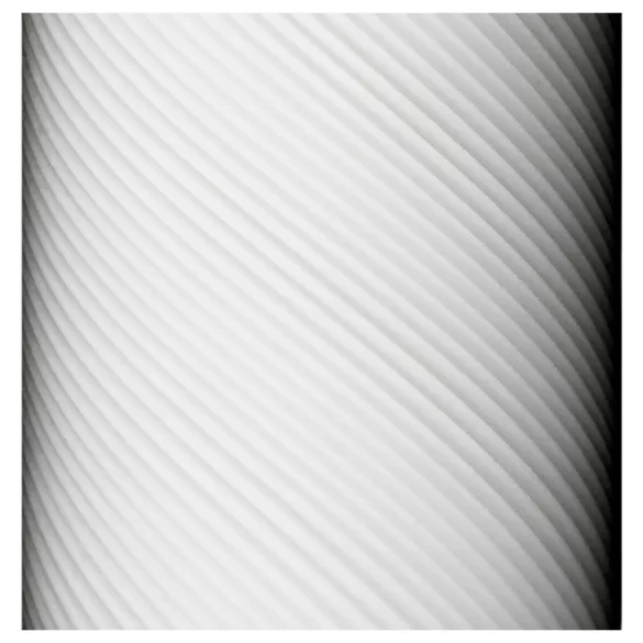 TENGA 3Dx Zen - masturbatore con trama 3D (bianco)