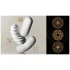 TENGA 3Dx Zen - masturbatore con trama 3D (bianco)
