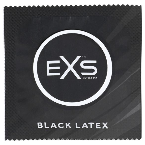 EXS Black - preservativi in lattice - nero - 12 pezzi