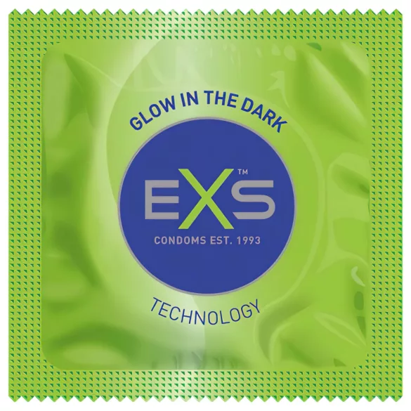 EXS - preservativi fluorescenti - confezione da 100