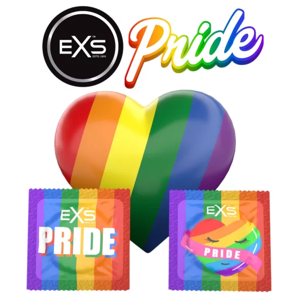 EXS Pride - preservativi in lattice - confezione da 144 pezzi