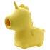 Unihorn Bean Blossom - stimolatore clitorideo ricaricabile unicorno - giallo