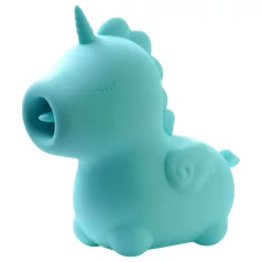   Unihorn Mount'n Peak - stimolatore clitorideo ricaricabile - silicone blu