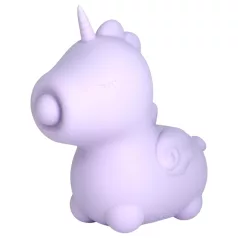   Unihorn Karma - vibratore clitorideo ricaricabile unicorno - silicone viola