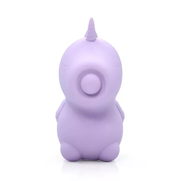 Unihorn Karma - vibratore clitorideo ricaricabile unicorno - silicone viola