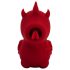 Unihorn Blaze Diablo - vibratore clitoride ricaricabile unicorno - rosso