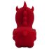 Unihorn Blaze Diablo - vibratore clitoride ricaricabile unicorno - rosso