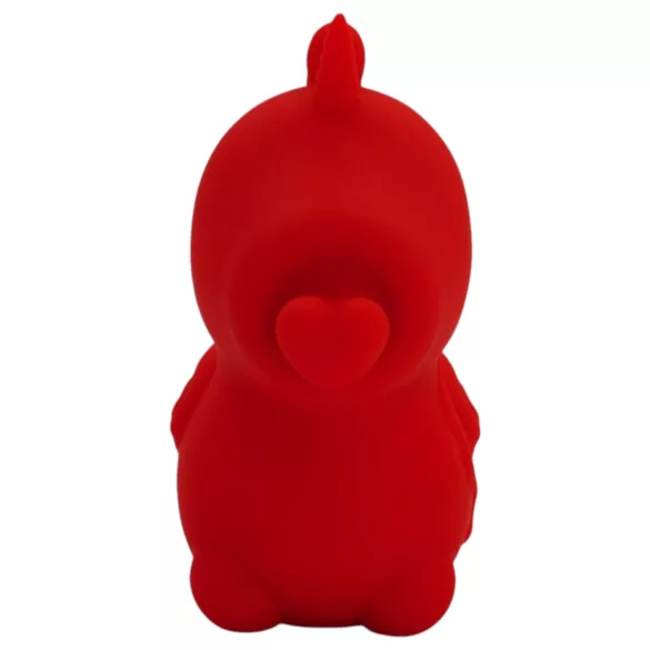 Unihorn Cupid's Beau - stimolatore clitorideo ricaricabile a unicorno - rosso