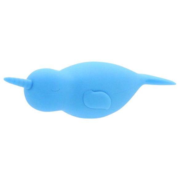 Unihorn Of The Sea - stimolatore clitoride ricaricabile - silicone blu
