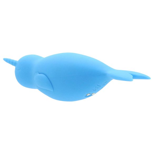 Unihorn Of The Sea - stimolatore clitoride ricaricabile - silicone blu