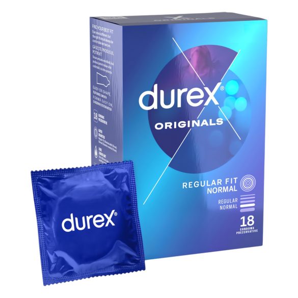 Durex Originals - preservativi classici - 18 pezzi