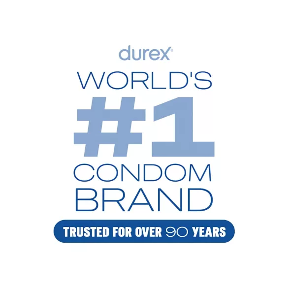 Durex Invisible Slim - preservativi ultrasottili - confezione da 10 pezzi