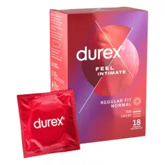 Durex - preservativi ultrasottili - feel intimate - 18 pezzi