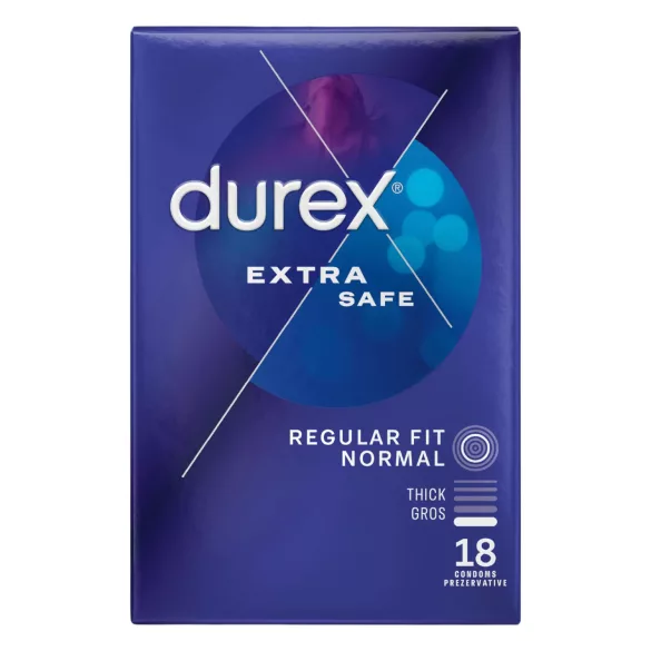 Durex - preservativi extra sicuri - 18 pezzi