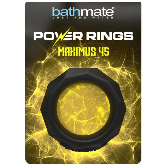 Bathmate Maximus 45 - anello fallico in silicone (nero)