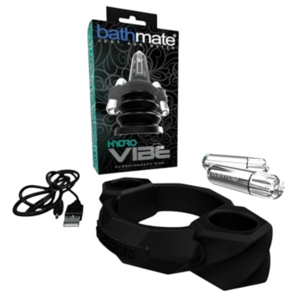 Bathmate Hydro Vibe - anello vibrante per idroterapia (nero)