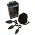 Bathmate Anal Training Plugs - set di plug anali (nero)