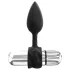 Bathmate Anal Training Plugs Vibe - set di plug anali vibranti (nero)