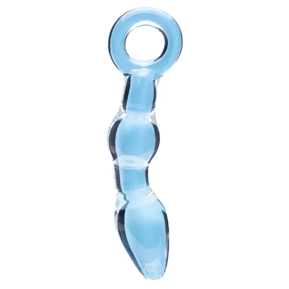 Clarity Utopian Mystique - dildo anale in vetro scanalato (trasparente)