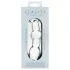 Clarity Utopian Mystique - dildo anale in vetro scanalato (trasparente)
