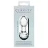 Clarity Utopian Bloom - plug anale in vetro (trasparente)