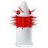 Egzo Ugly Coyote - preservativo lungo con spuntoni (1 pezzo)