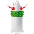 Egzo Uncle Bob - preservativo stimolante con punte e tentacoli - 1 pezzo