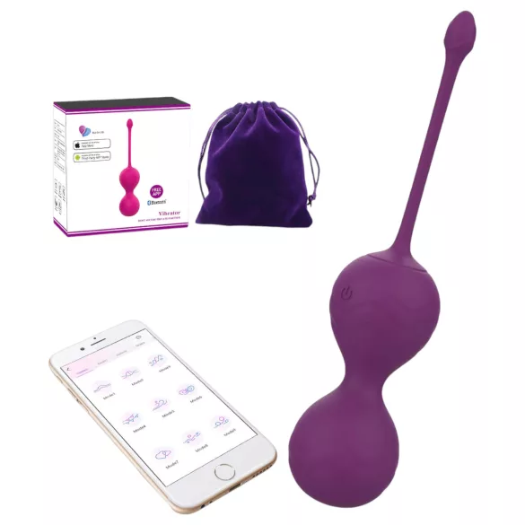 Lonely Winni - vibratore a uovo indossabile controllato tramite app (rosa)