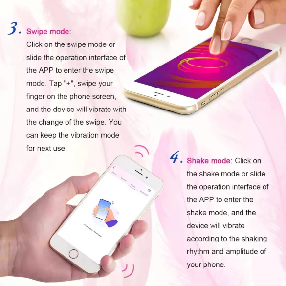 Lonely Winni - vibratore a uovo indossabile controllato tramite app (rosa)